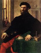 CAMPI, Giulio Portrait of a Man  iey oil